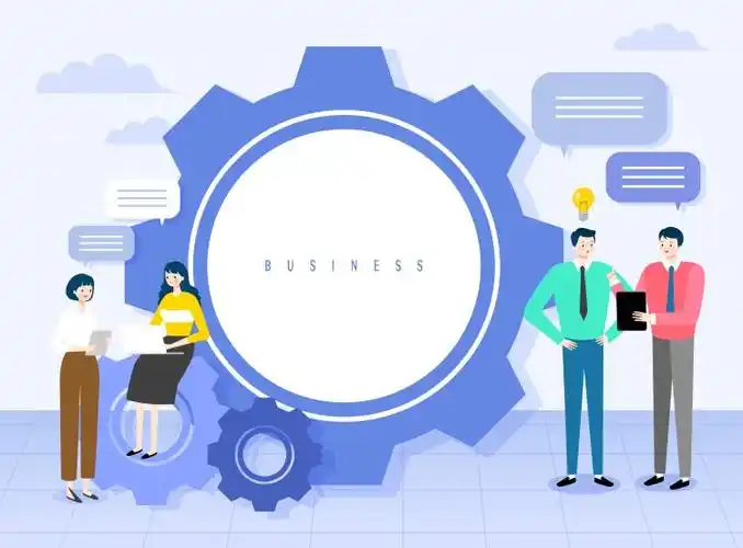 商务插画_乐分享素材网_psd素材_平面素材_png素材_免费素材_ppt模板_