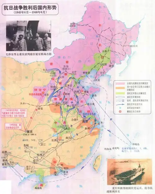 但解放军一直占据优势,1948年年中山东大部已经解放,国民党仅占据济南