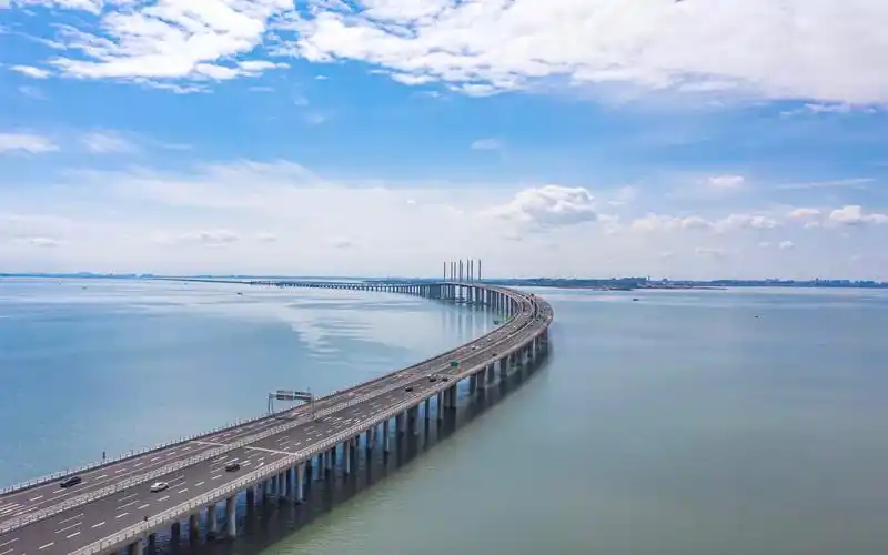 一桥连三岛,天堑变通途-青岛胶州湾大桥