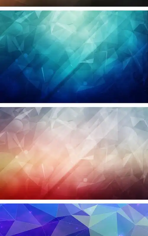 面多边形ppt背景图片模板35696紫色唯美梦幻山水背景半透明简约大气工