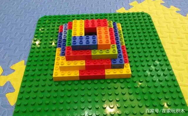 乐高大颗粒积木建筑之金字塔