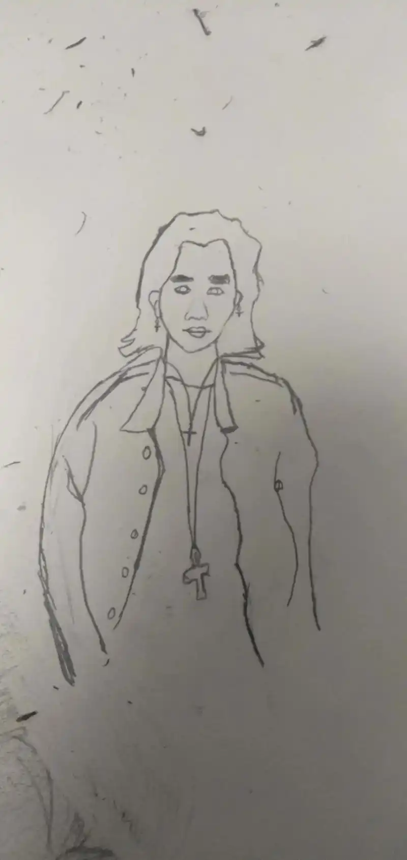 第一次画#beyond 黄家驹#华语乐坛巅峰 #从漫画里走出 - 抖音