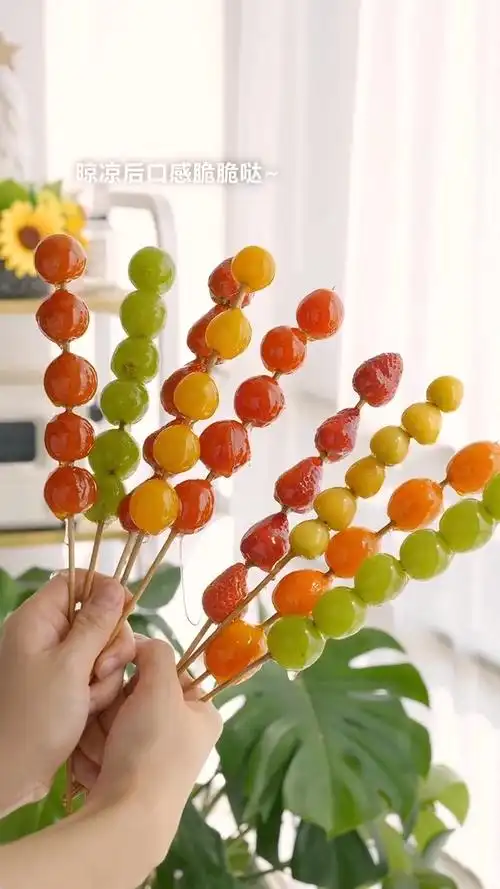 最能消耗水果的方法,水果冰糖葫芦