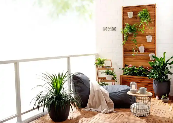 居家花艺第五期-day9 阳台景观布置