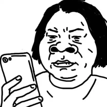 简约搞怪女生头像 简笔画女生头像