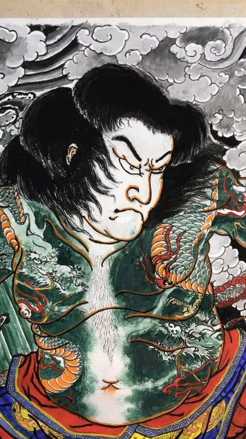 搞定96#纹身师日常  #纹身手稿  #威海纹身  #威海  #九纹龙  眼已