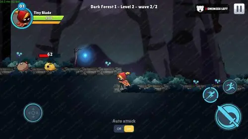 暗黑刀锋2d风格的动作闯关游戏破解版无限钻石