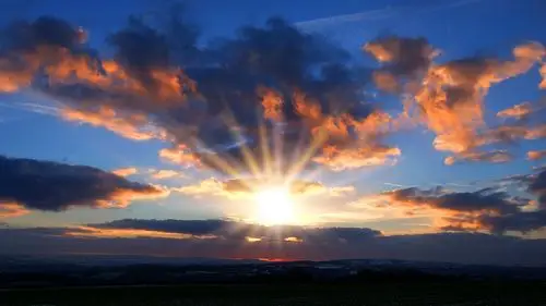 美丽的夕阳的天空,云,黄昏 640x1136 iphone 5/5s/5c/se 壁纸,图片,背