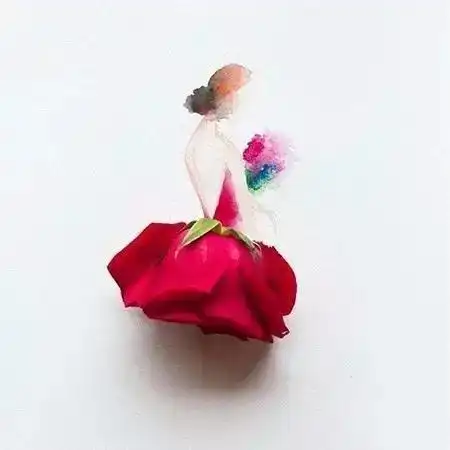 女人如花创意头像