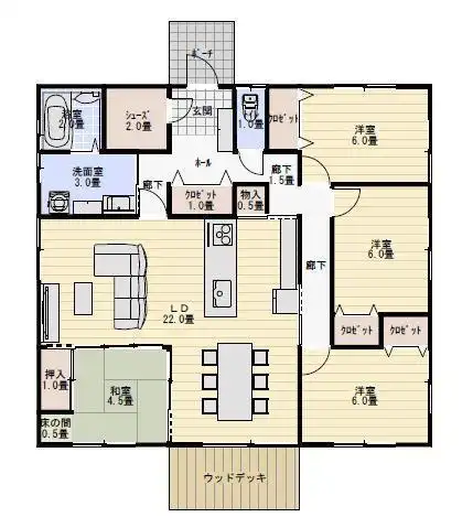 最受欢迎的日本经济型别墅平面图设计