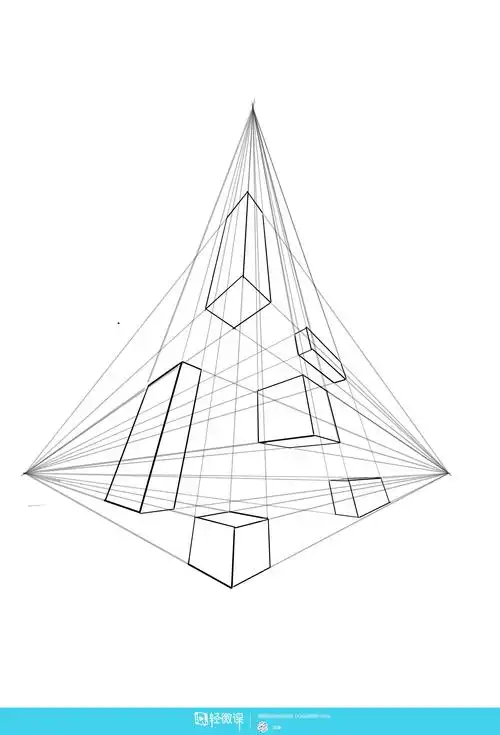 动漫插画基础——三点透视练习