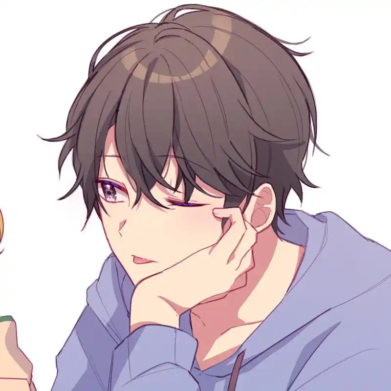 动漫情侣头像虎斑自截图片来源pixiv