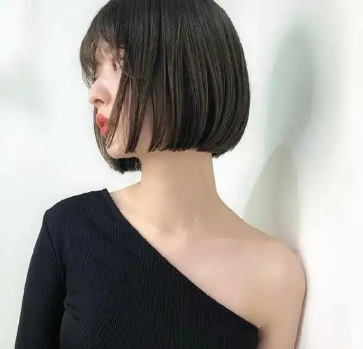 直短发