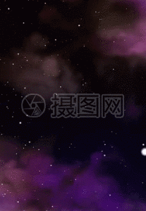 唯美星空h5动态背景图片素材