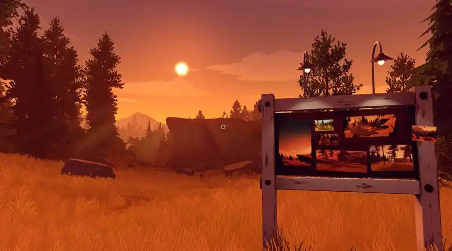 ps4《看火人 | firewatch》更新自由探索模式dlc,并包含了5个新奖杯