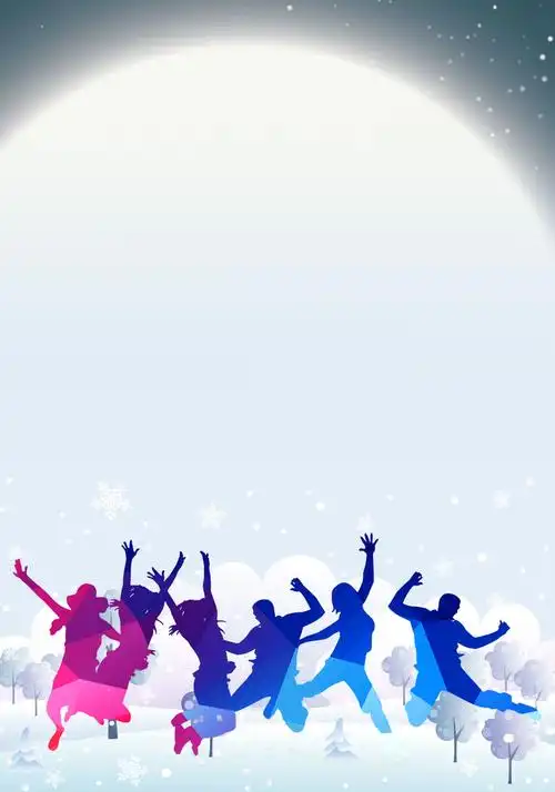 青春海报背景素材