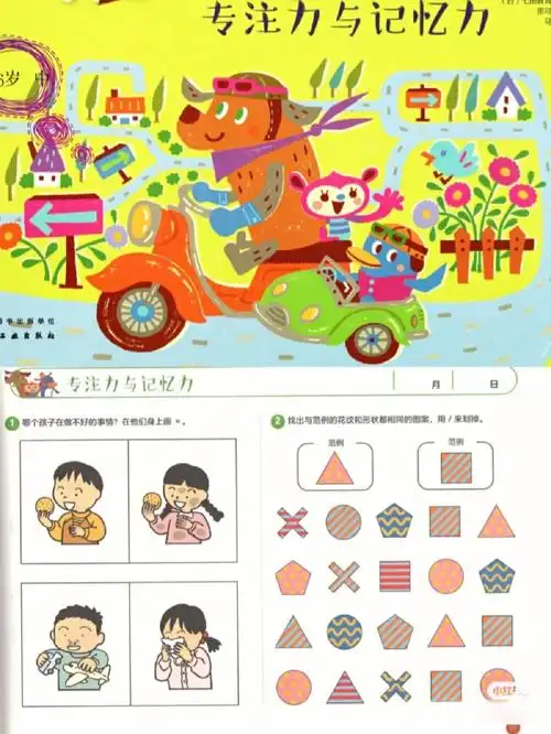 36岁专注力与记忆カ训练全脑开发600页
