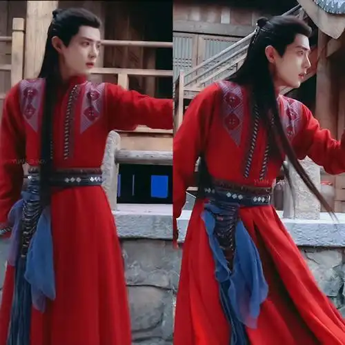 肖战红衣时影封神