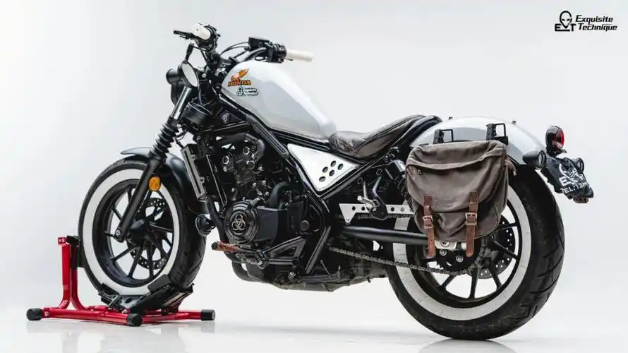 本田cm500改色水泥灰