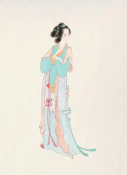 古典工笔仕女画