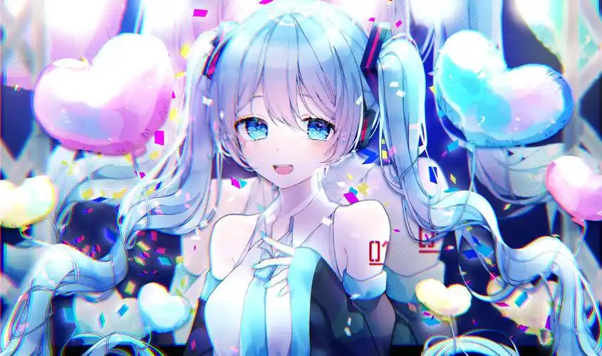 【p站精选】13周年,公主殿下生日快乐《初音未来诞生祭2020》高清壁纸
