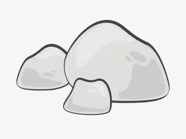 石头简笔画 石头简笔画大全简单漂亮