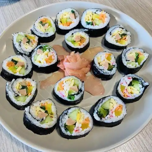 卷寿司,迷惑摆盘哈哈哈哈