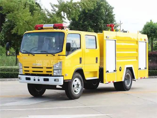 五十铃700p水罐消防车细节展示
