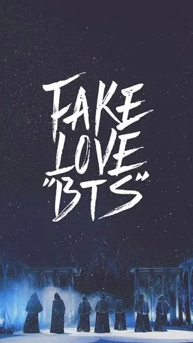 手写英文 fake love|平面|字体/字形|彩caiping - 原创作品 - 站酷