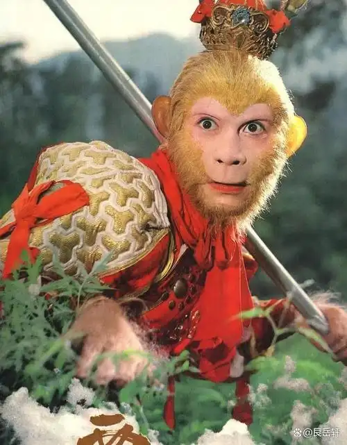 在83版《西游记》中,孙悟空的扮演者六小龄童更是成为了家喻户晓的