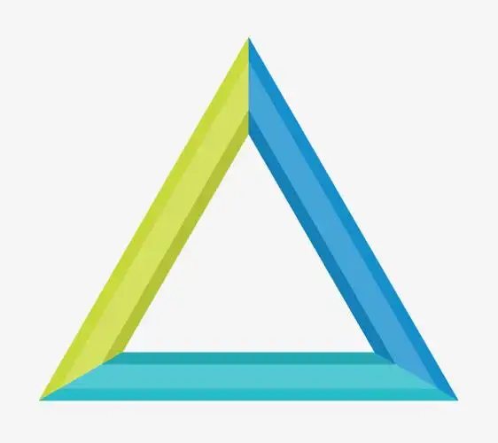 创意卡通可爱三角形孟菲斯粉丝应援装饰框边框