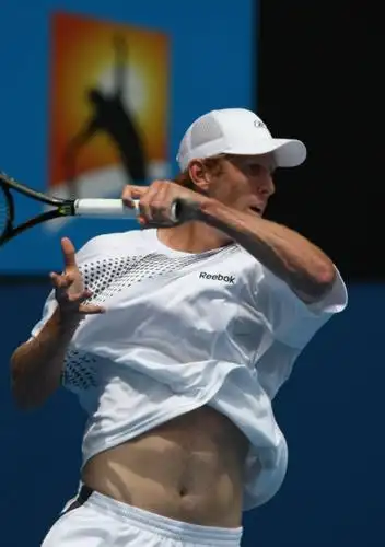 网球频道 最新动态 2009澳大利亚网球公开赛 精彩图集 西蒙vs古希奥尼