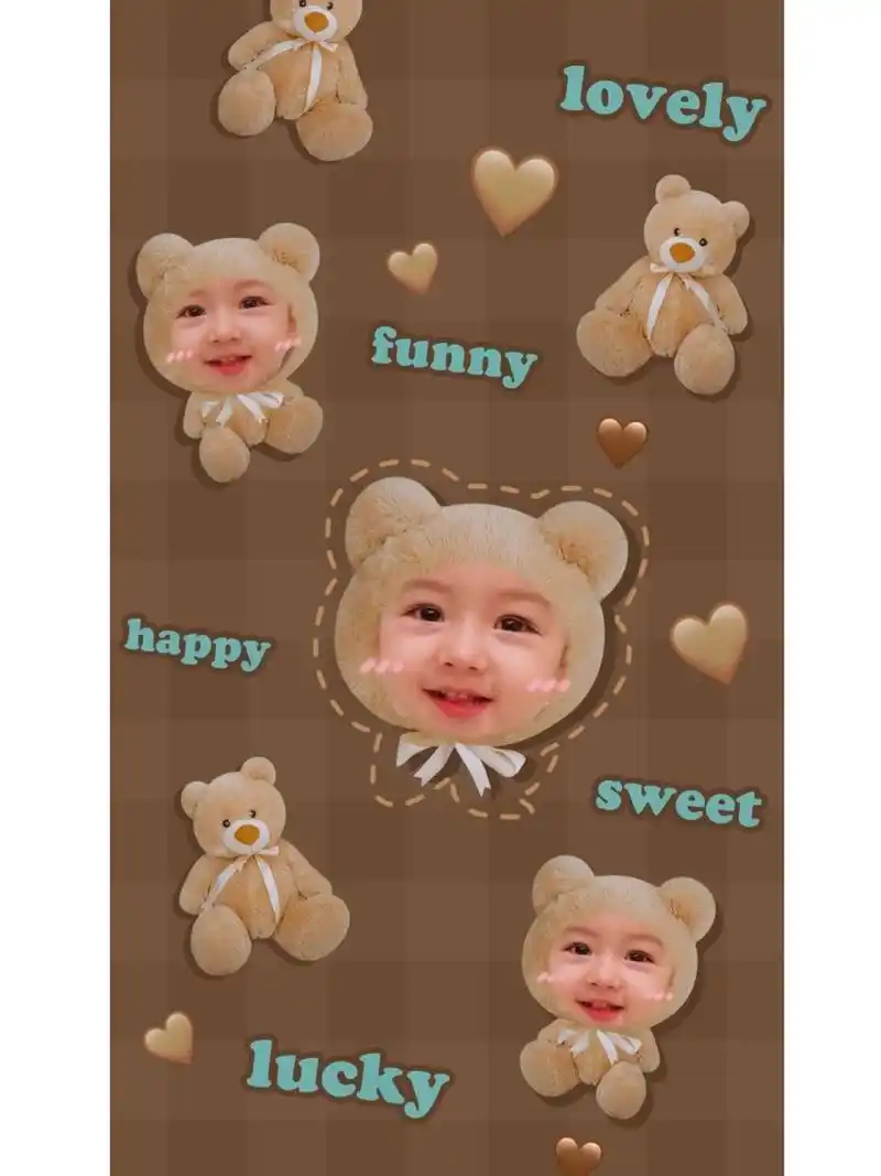 手机壁纸丨可爱宝宝壁纸分享～第二弹 粉粉嫩嫩的小宝贝儿太惹人爱啦!