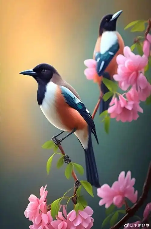 喜鹊报喜,喜事临门,心中所想,很快就会实现!