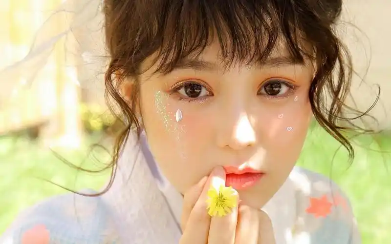 纯情和服少女唯美梦幻性感撩人仙气写真,高清壁纸,美女图片-回车桌面