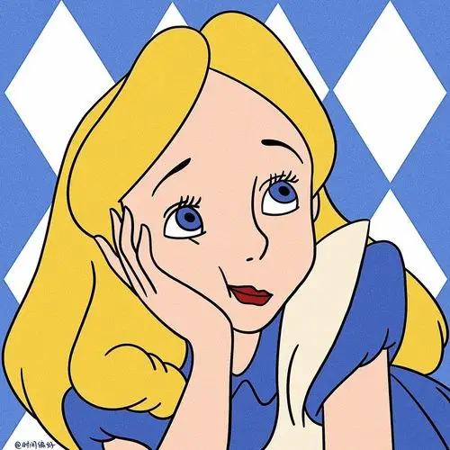 分享一组爱丽丝卡通头像78时间偏好