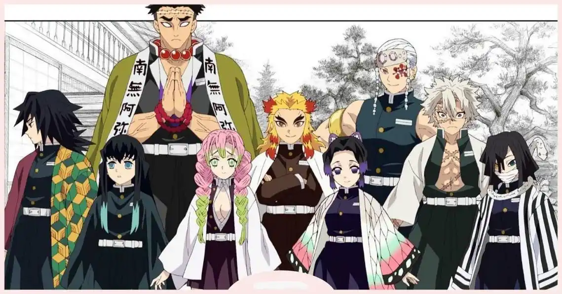 《鬼灭之刃》204话,鬼杀队正式解散,曾经的九柱如今仅剩两人!