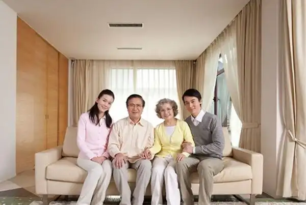 yaslan墙布窗帘重阳佳节倍思亲为父母装点温馨的家