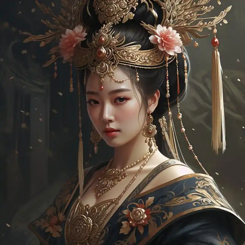 99霸气武则天,古风动漫头像95 想要展现你的霸气吗?