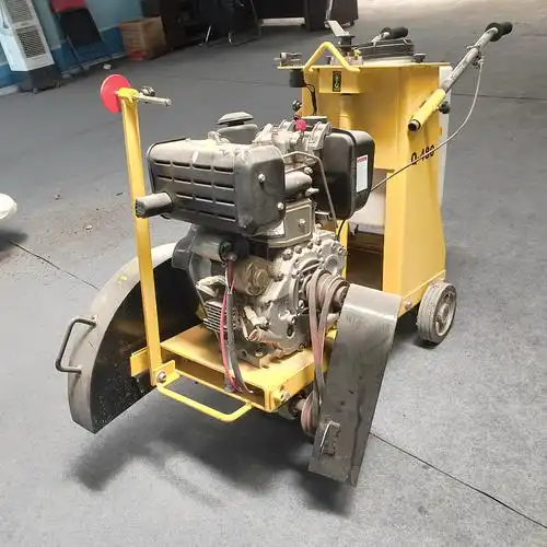 水泥马路切割机小型马路切缝机混凝土路面切割机