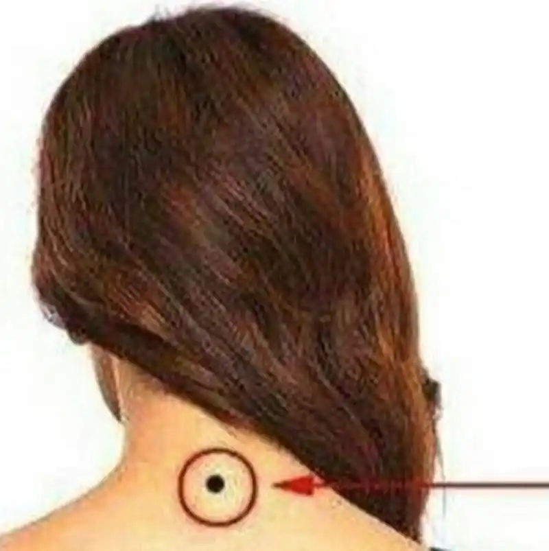 脖子后面有痣代表着有靠山和贵人.