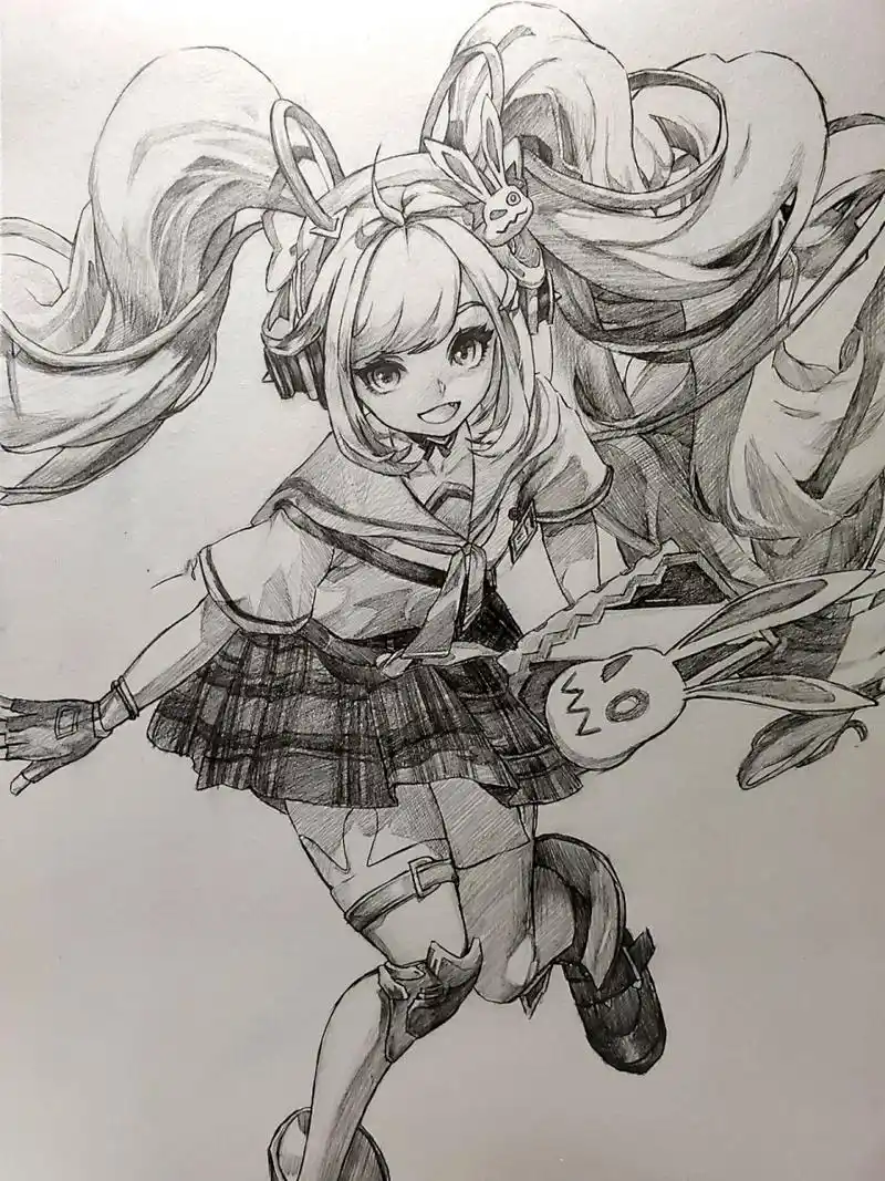 安琪拉时之奇旅 绘画过程