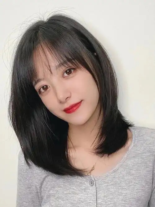 女士发型  #女士中短发  #女士中长发发型修饰脸型锁骨发锁骨发发型