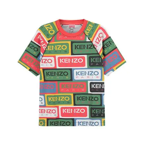 高田贤三 kenzo 男士圆领短袖t恤fd5 5ts460 4sn视频_