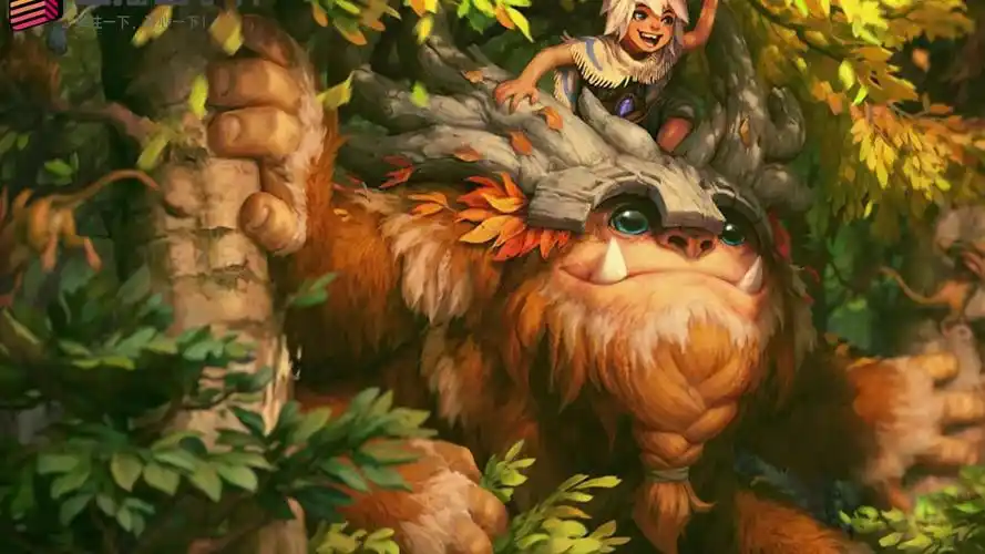 英雄联盟:官方发布努努重做后的原画,表示简直不要太萌