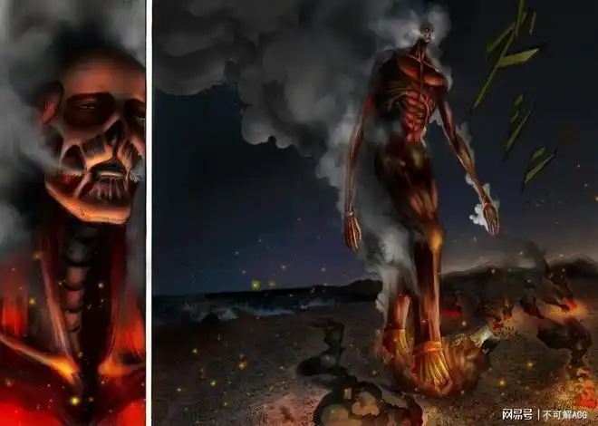 阿尔敏版超大巨人首次出场破坏力极强强势登上外网热搜