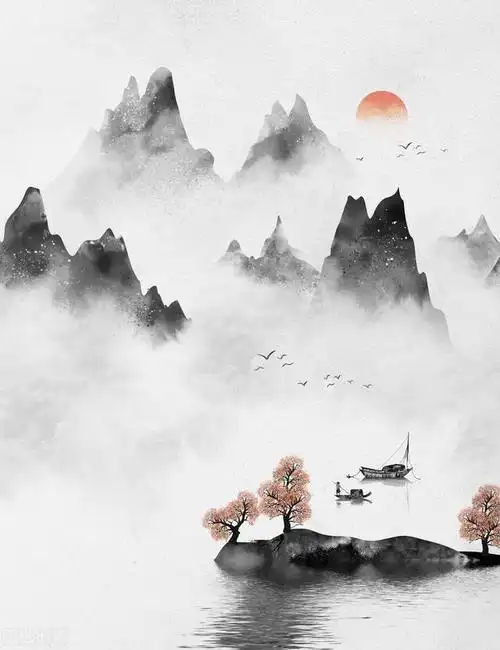 唯美古风意境图片,唯美意境古风图片高清(惊艳唯美中国风山水意境)