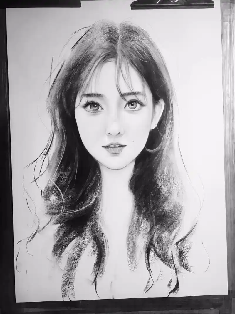 素描画像定制手绘彩铅代画人物画肖像画真人