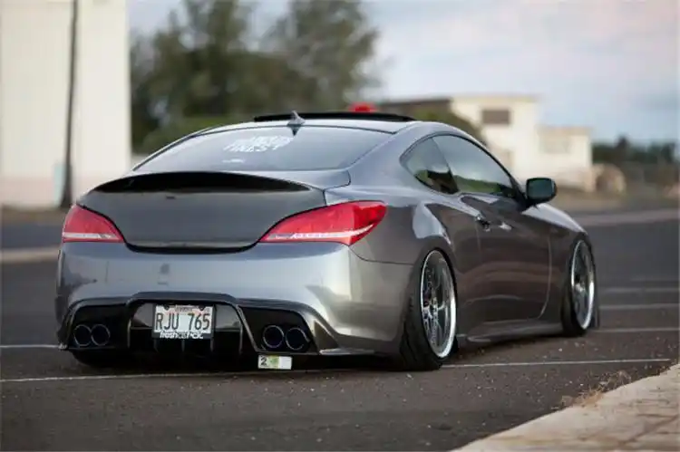 低趴毒药 现代劳恩斯酷派改装空气悬挂