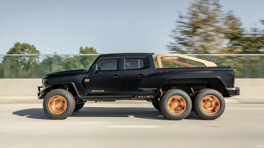 搭载1300马力v8的陆上巨无霸,雷兹瓦尼6x6越野车发布 - 知乎